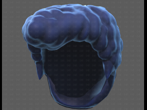 Base Hair for Boy V58 Modèle 3D
