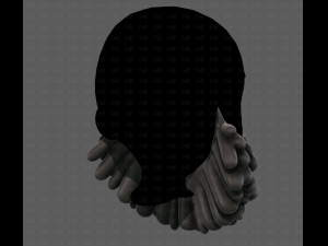 Beard V58 3D Model