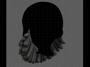 Beard V58 3D Model