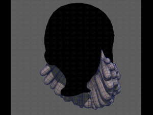 Beard V58 3D Model