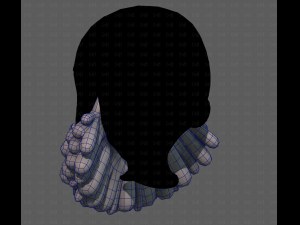 Beard V58 3D Model