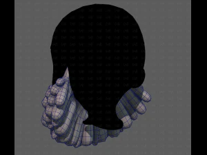 Beard V58 3D Model
