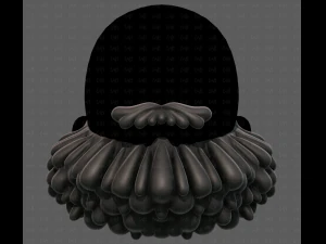 Beard V58 3D Model