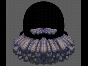 Beard V58 3D Model