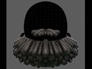 Beard V58 3D Model
