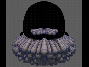 Beard V58 3D Model