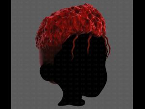 3D Hair style for boy V118 Model 3D