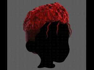 3D зачіска для хлопчика V118 3D Модель