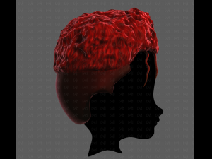 3D Hair style for boy V118 Model 3D