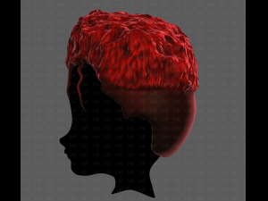 3D Hair style for boy V118 Model 3D