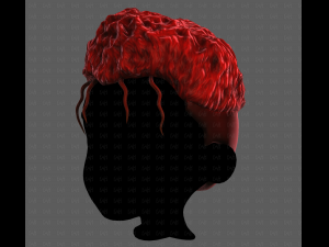 3D Hair style for boy V118 Model 3D