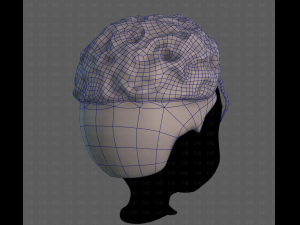 3D Hair style for boy V118 Model 3D