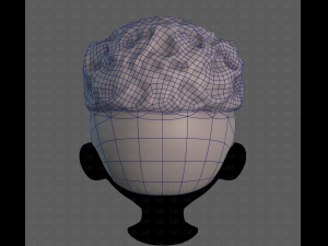 3D Hair style for boy V118 Model 3D
