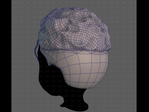 3D Hair style for boy V118 Model 3D