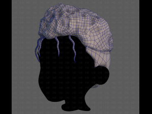 3D Hair style for boy V118 Model 3D