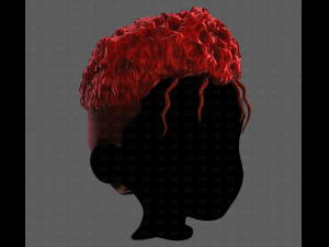 3D зачіска для хлопчика V118 3D Модель