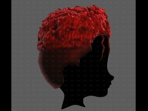 3D Hair style for boy V118 Model 3D