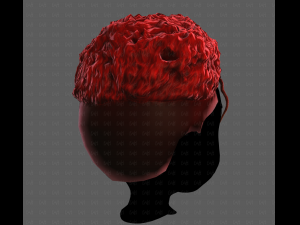 3D Hair style for boy V118 Model 3D