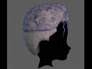 3D Hair style for boy V118 Model 3D