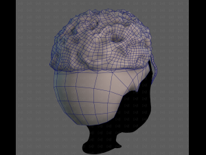 3D Hair style for boy V118 Model 3D
