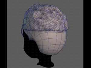 3D Hair style for boy V118 Model 3D
