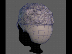 3D зачіска для хлопчика V118 3D Модель