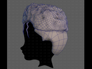 3D Hair style for boy V118 Model 3D