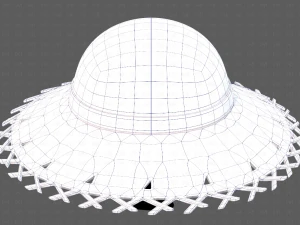 कैप V65 3D मॉडल