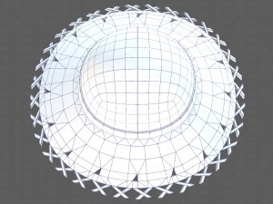 कैप V65 3D मॉडल