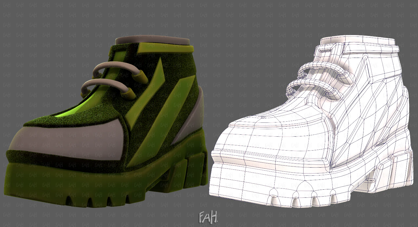 Desenho de sapatosV58 Modelo 3D .c4d .max .obj .3ds .fbx .stl .blend 