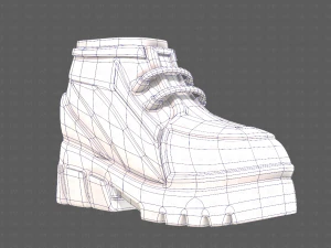 Desenho de sapatosV58 Modelo 3D