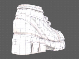 Desenho de sapatosV58 Modelo 3D