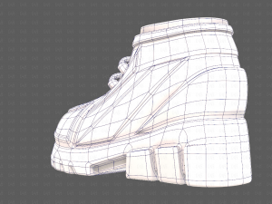 Shoes cartoonV58 3D 모델