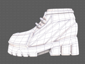 Shoes cartoonV58 3D 모델