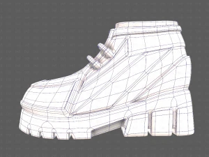 Desenho de sapatosV58 Modelo 3D