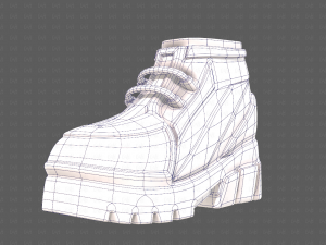 Shoes cartoonV58 3D 모델