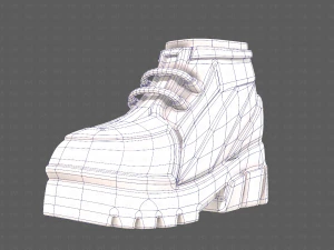 Desenho de sapatosV58 Modelo 3D