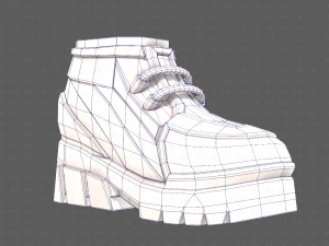 Desenho de sapatosV58 Modelo 3D