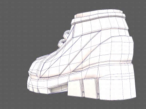 Desenho de sapatosV58 Modelo 3D