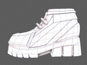 Desenho de sapatosV58 Modelo 3D