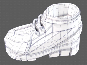 Desenho de sapatosV58 Modelo 3D