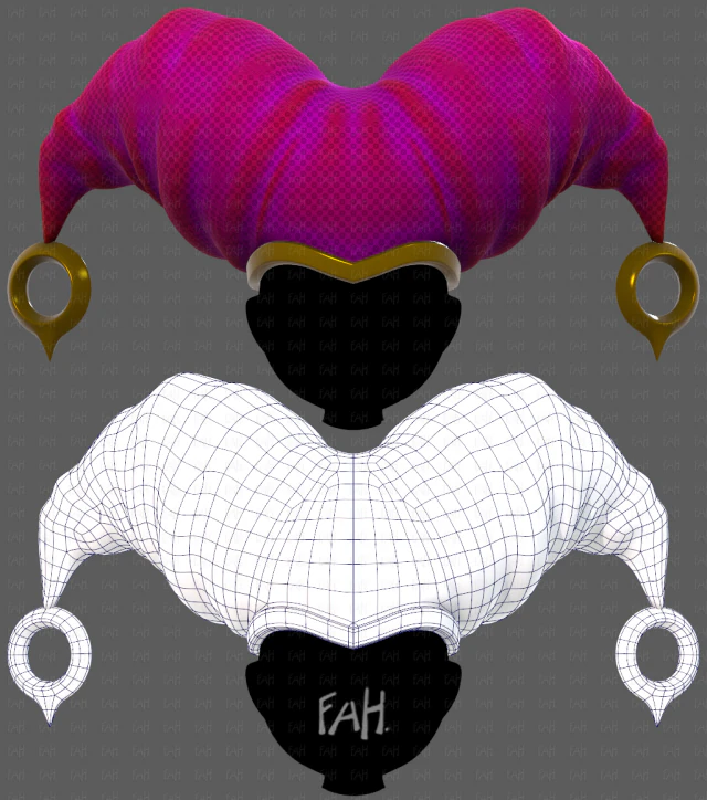 कैप V67 3D मॉडल .c4d .max .obj .3ds .fbx .stl .blend 