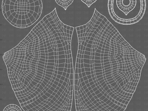 Cap V67 3D Model