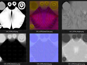 कैप V67 3D मॉडल