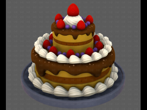 Dessert V02 Model 3D