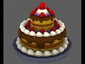 Dessert V02 Model 3D