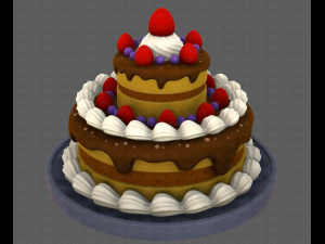 Dessert V02 Model 3D