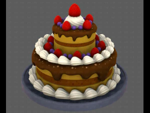 Dessert V02 3D Model