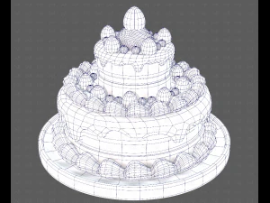 Dessert V02 3D Model