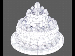 Dessert V02 3D Model